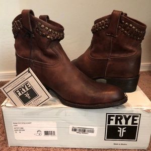 Frye Diana Stud Short Booties